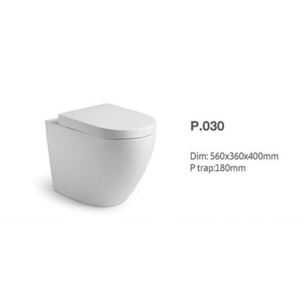 Vera P030 Pedestal Toilet Bowl KING ECO PTE LTD