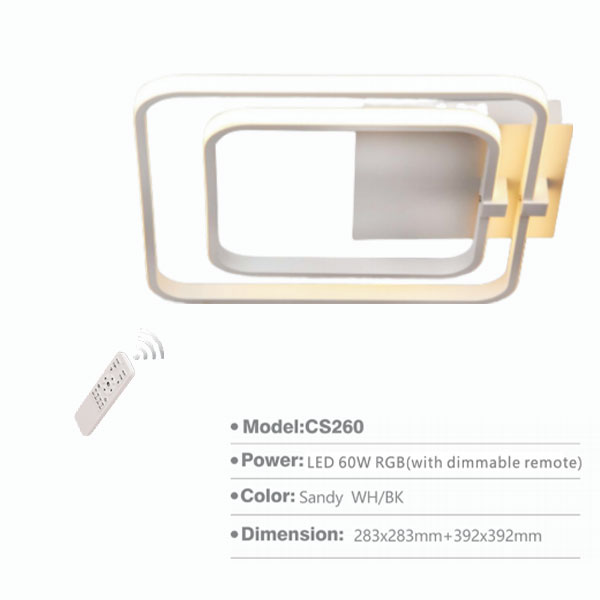 SKL-LUCE LED Ceiling Lamp CS260 - KING ECO PTE LTD
