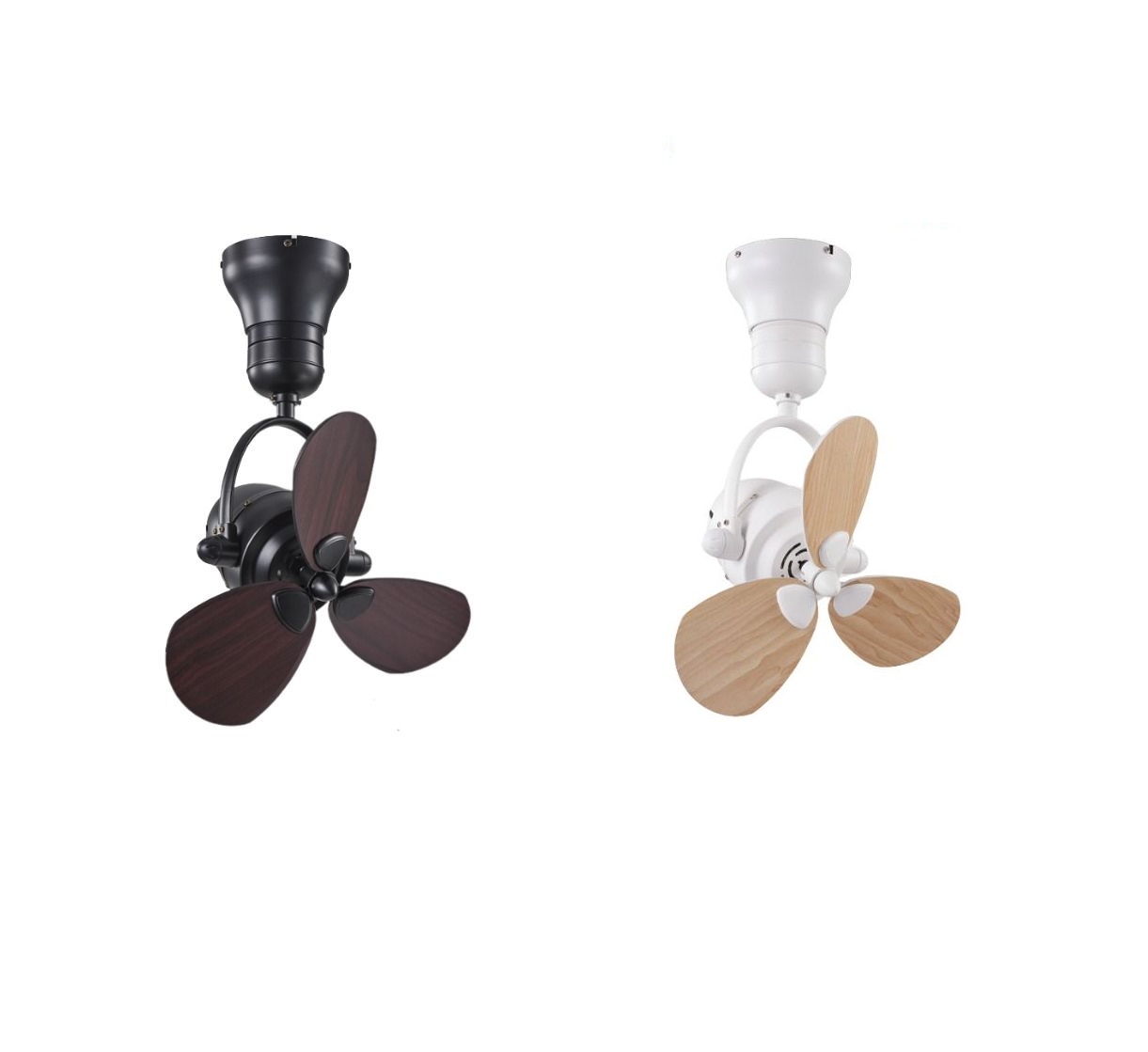 Duo Ceiling Mount Black DW White LW