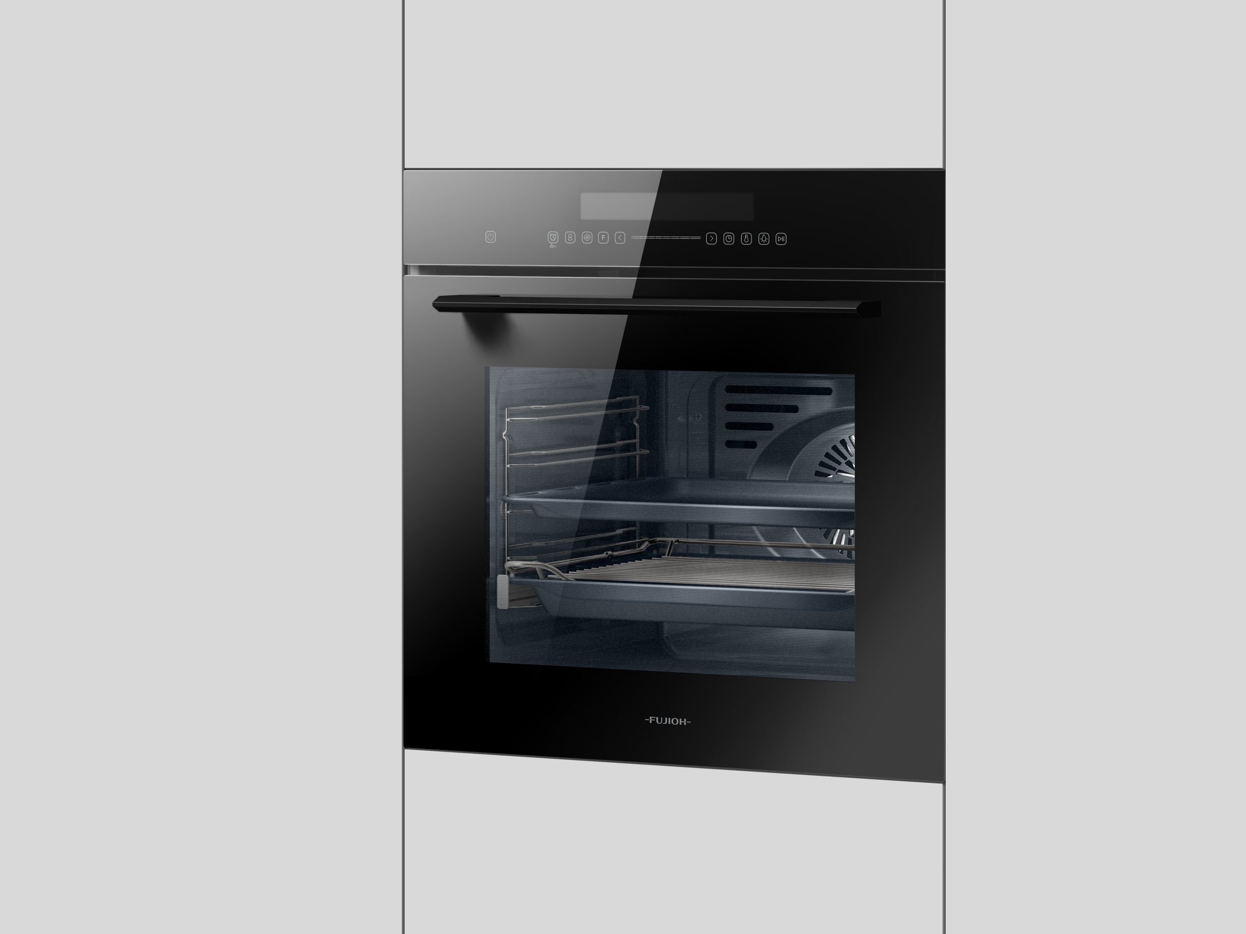 72L BUILT-IN OVEN WITH PYROLYTIC SELF-CLEAN
