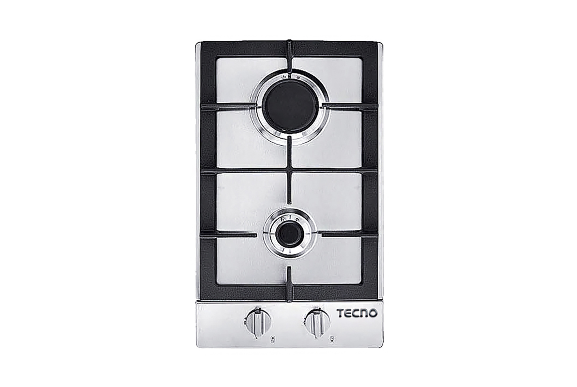 Tecno 2 Burner 30cm Stainless Steel Domino Cooker Hob 2
