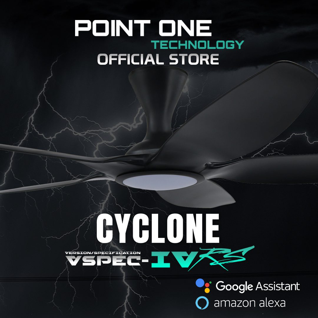 Cyclone VSPEC-IV RS Smart Ceiling Fan