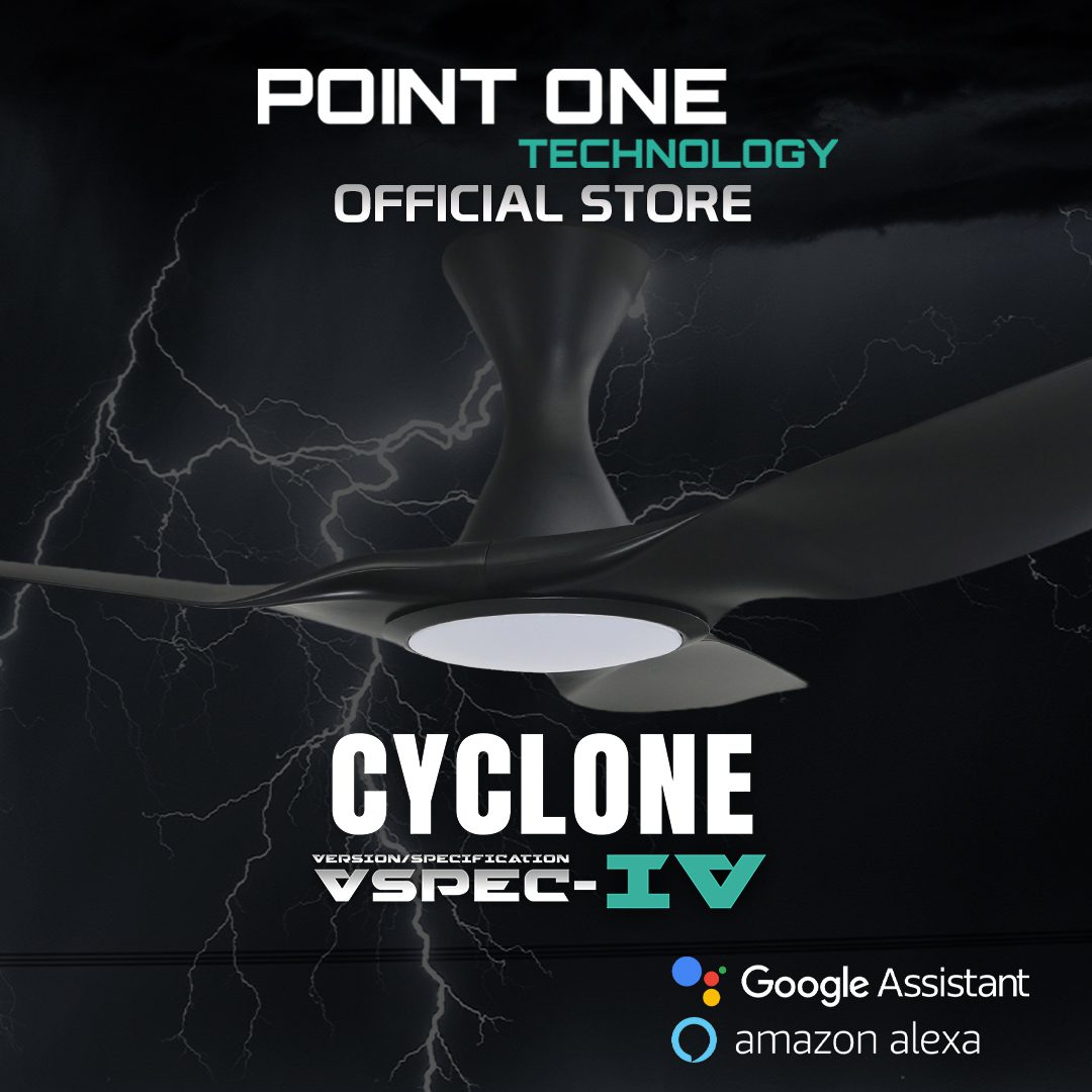 Cyclone VSPEC-IV Smart Ceiling Fan