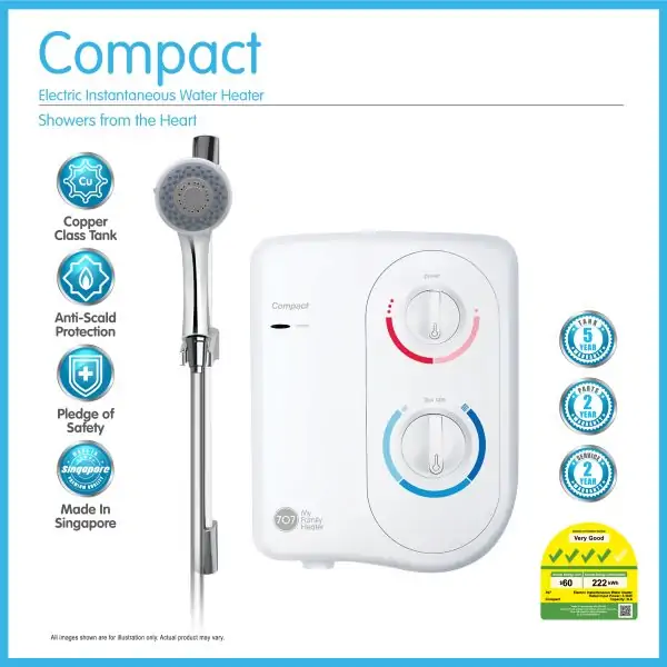 Compact Instant Water Heater