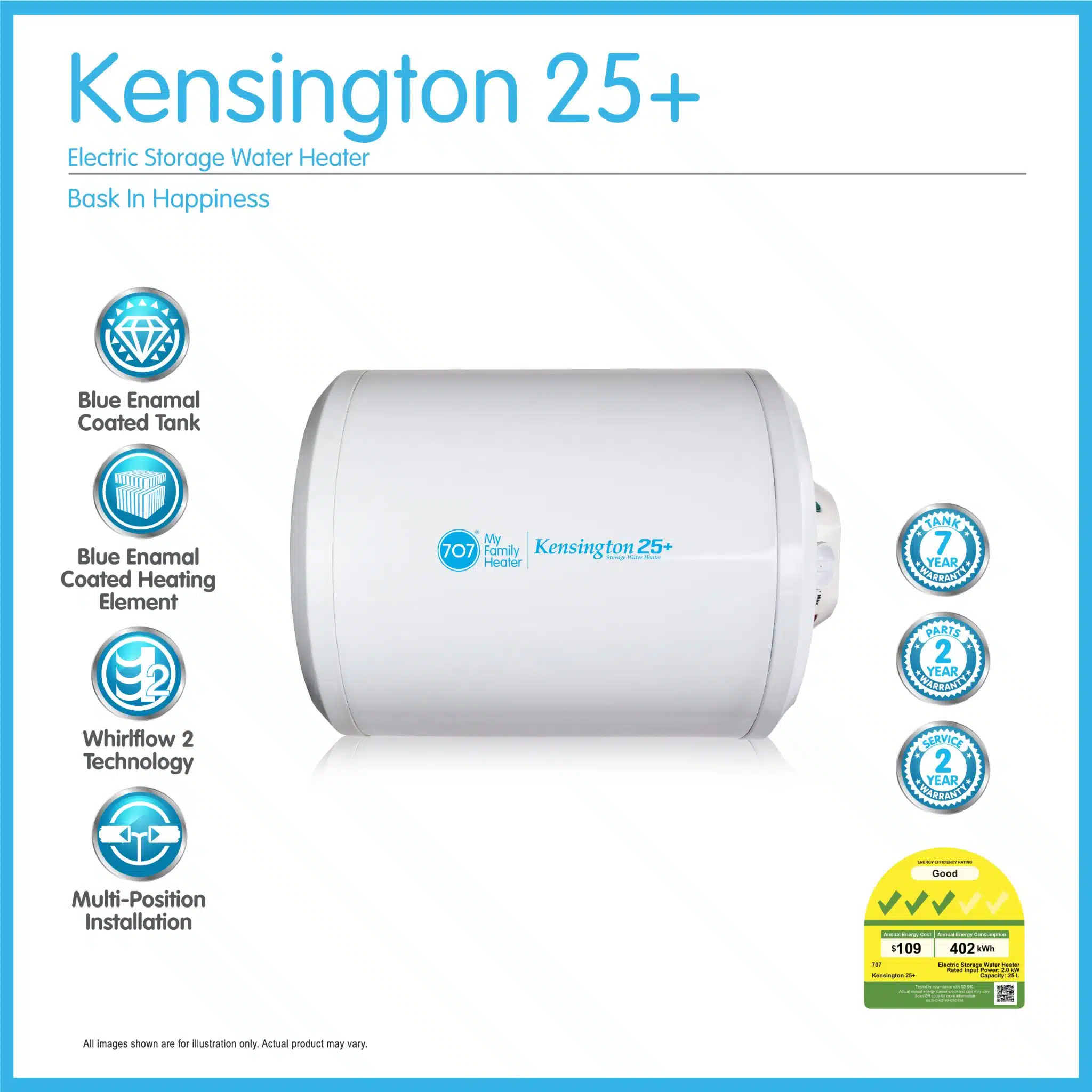 Kensington 25+ Storage Water Heater