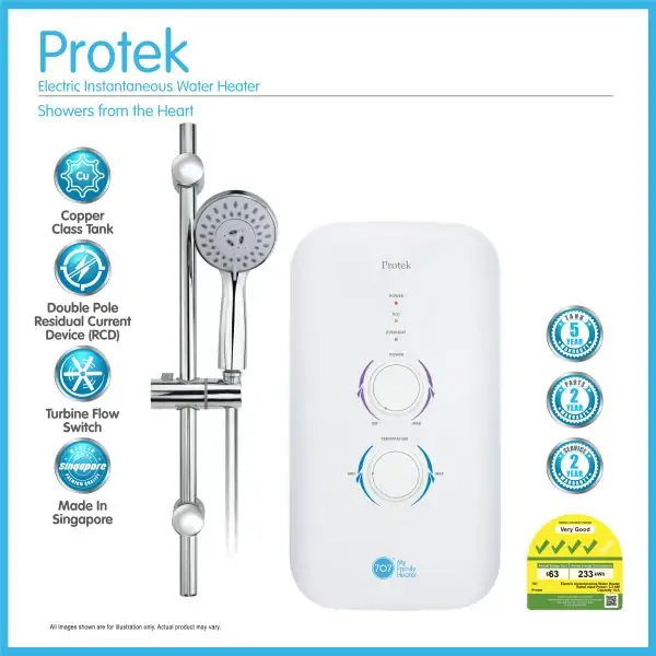 Protek Instant Water Heater