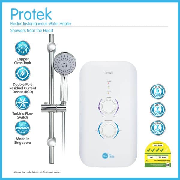 707 Protek Instant Water Heater