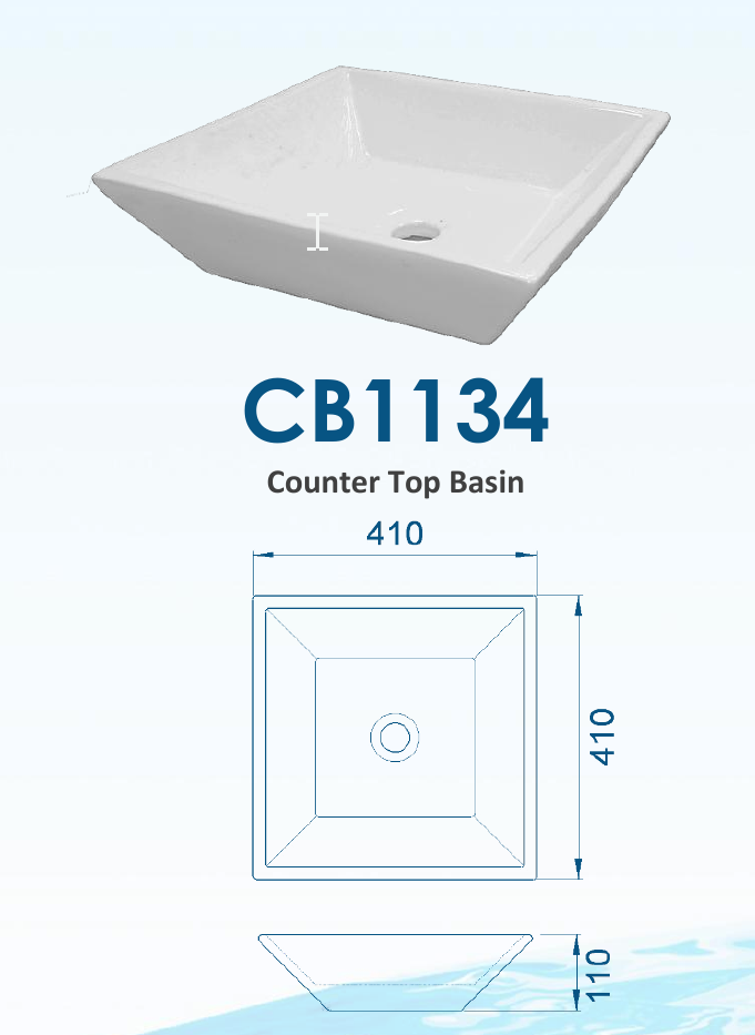 Velin CB1134 Ceramic Basin