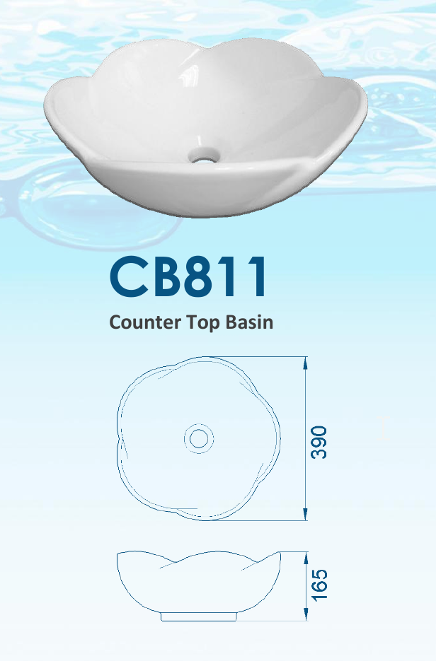 Velin CB811 Ceramic Basin