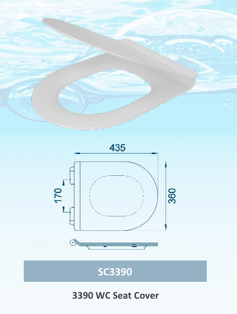 WC Seat Cover SC3390
