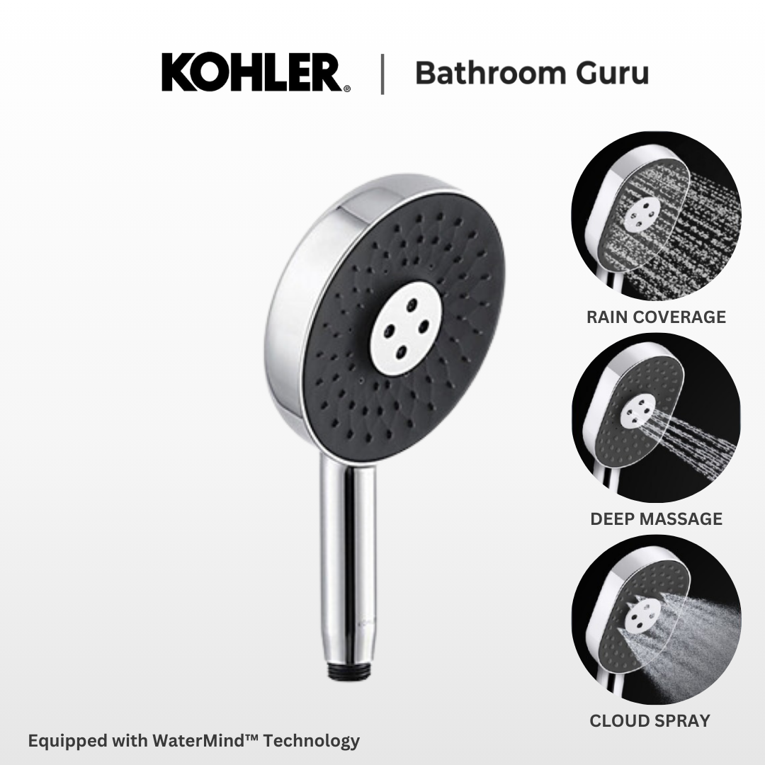 Kohler STATEMENT Round Handshower with Watermind