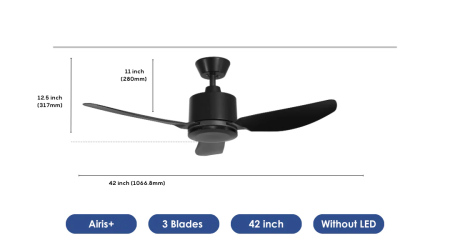 Airis+ 3B 42 Without LED