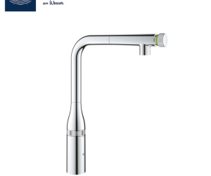 GROHE Essence SmartControl Pull-out Kitchen Mixer