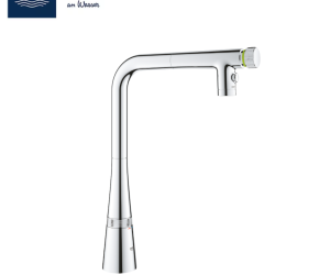 GROHE Zedra SmartControl Pull-out Kitchen Mixer with Dual Spray