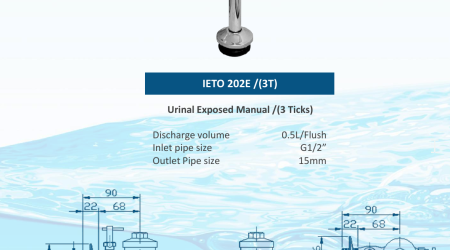 IETO 202E 3T Flush Valve