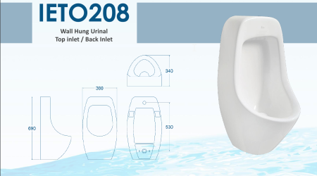 IETO208 Wall Hung Urinal