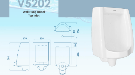 V5202 Wall Hung Urinal