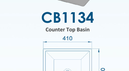 Velin CB1134 Ceramic Basin