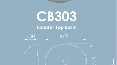 Velin CB303 Ceramic Basin