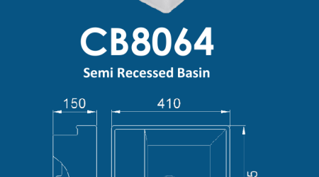 Velin CB8064 Ceramic Basin