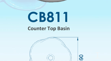 Velin CB811 Ceramic Basin